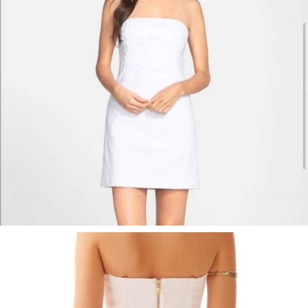 Lilly Pulitzer Tansy Resort White Dress Size 2 NWT